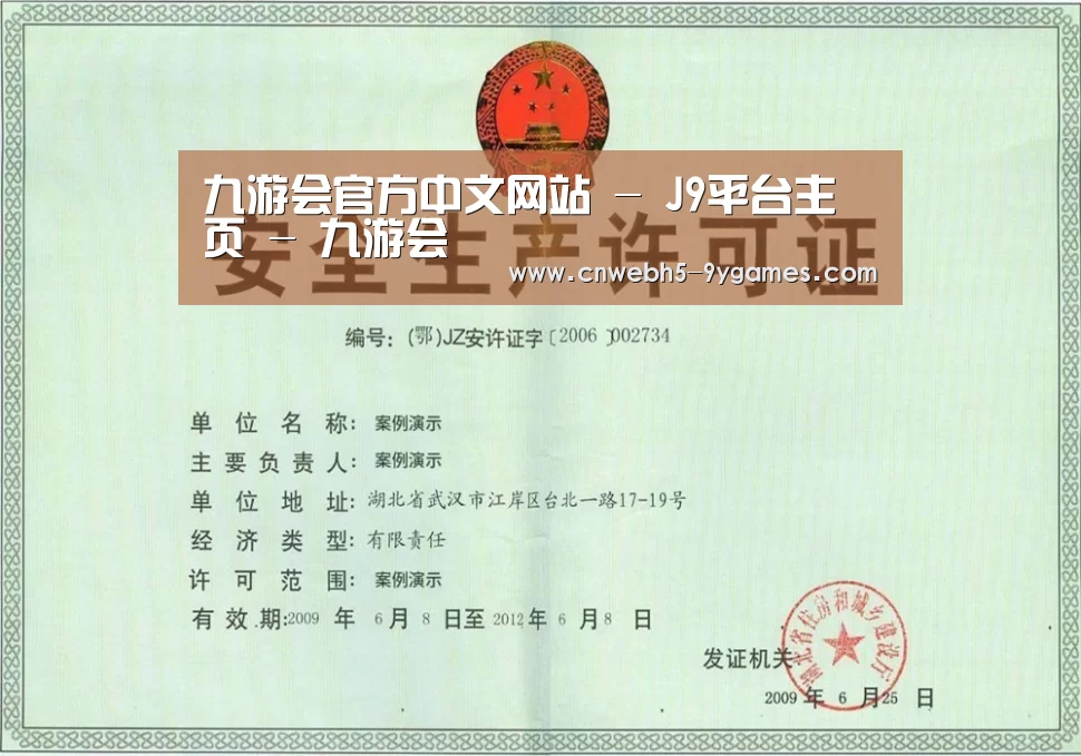 九游荣誉证书三(图1)